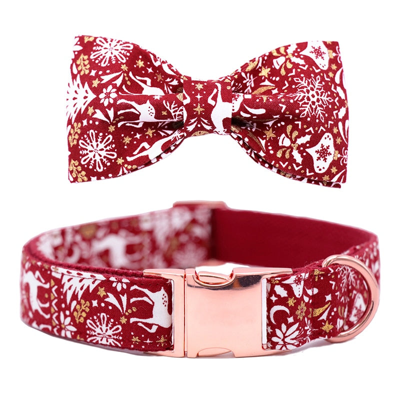 ON SALE: Christmas Collar and Bowtie