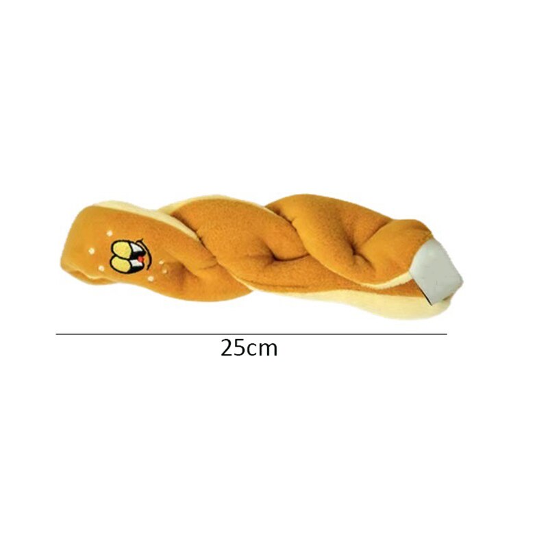 Croissant interactive toy