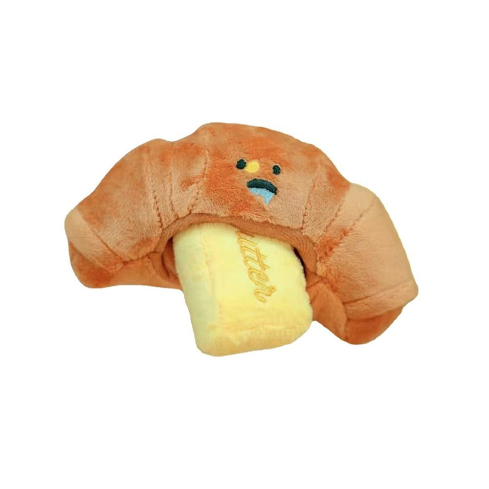 Croissant interactive toy